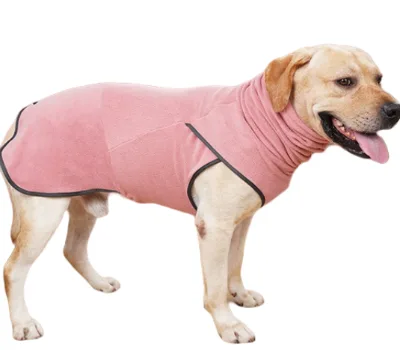 Hot Sale  LuxuryHigh Elastic Fabrics Comfortable Breathe Freely High Collar Adjustable Pet Dog Suit Vest