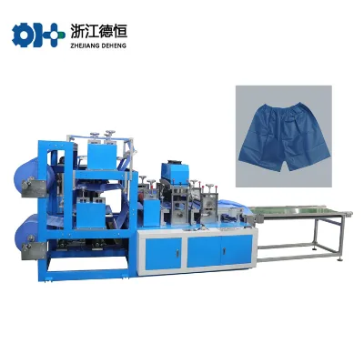 One Time Use Automatic Non-Woven Underwear Making Machine with PLC and Motor