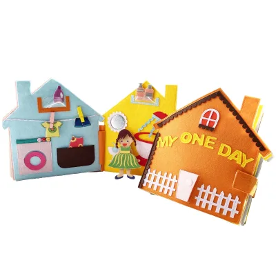 High Quality Oem As Clients Design Colouring Quiet Book Busy Book for Toddler  Baby Book