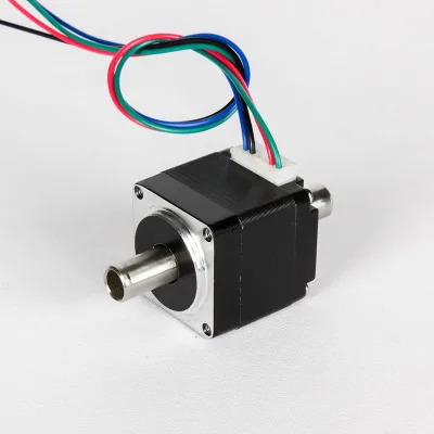Faradyi 28-step Two-phase Hybrid Stepper Motor Hollow Shaft Dual-shaft Configuration Through-hole Design Miniature 28 mm