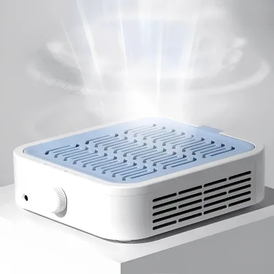 New Super Strong 120W 12000RPM Turbo Brushesless Nail Dust Collector Filter Replaceable Manicure Vacuum Cleaner for Salon