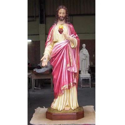 Custom Resin Sacred Heart of Jesus Figure Religious Saint Jude Catholic Religious Saint Statues
