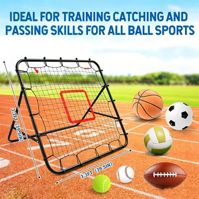 Weather Resistant Durable Accessories for Outdoor Training Field Adults Steel Tube+PE Net Wholesale