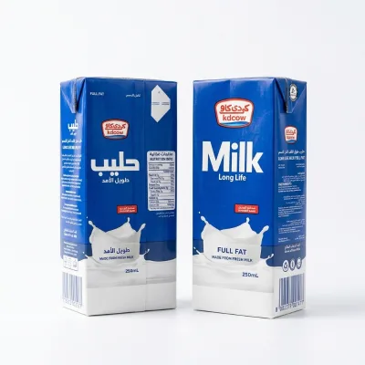 Food Grade Paper-Aluminum Composite Aseptic Cartons for Milk