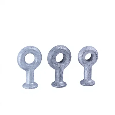 Manufacture Wholesale Hebei Ball-head Suspension Rings Hot-dip Galvanized Power Line Hardware Fittings Connecting Rings Model