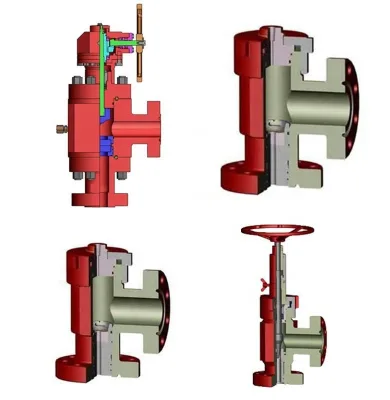 Small Manual Position Transmitter Choke Valve