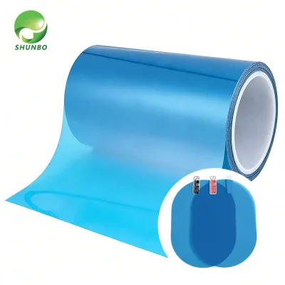 PET Three Layer Soft Waterproof Clear Protective Film for Automotive Glass