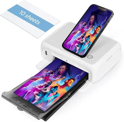 HPRT CP4000L Impresora En Colores 10x15cm 600 DPI Small Phone Photo Machine Mobile Printer for Home Use