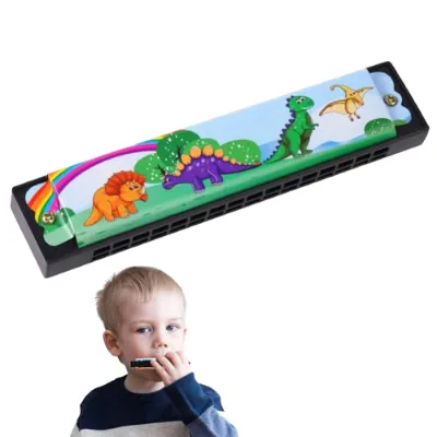 JELO 16-Hole Key of C Harmonica for Beginners