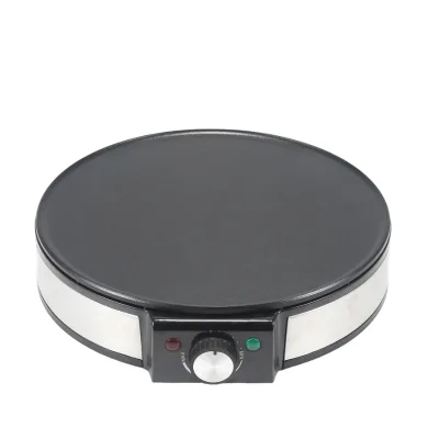 Tabletop Electric Crepe Maker Large Non Stick Pancake Griddle with Spreader and Spatula