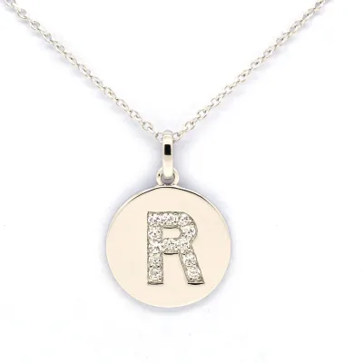 Hot Sale Wholesale 18K Solid Gold Lab Grown Diamond Gold Jewelry Pendant Jewelry Necklace