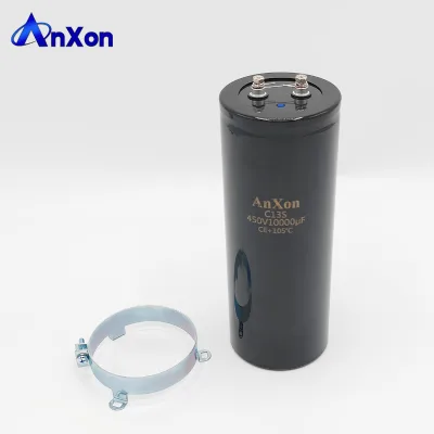 450V 10000uF China Manufacturer Aluminum Electrolytic Capacitor for Welding Machine Inverter