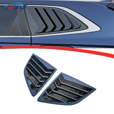 2 Pcs High Quality ABS Carbon Fiber Look Window Louver Fit for Honda CR-V 2023 Exterior Tuning Accessories