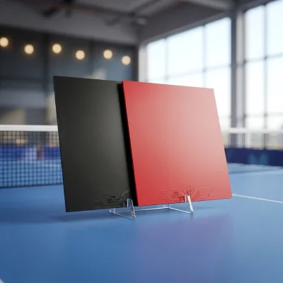 ITTF Approved Professional Table Tennis Sticky Rubber Set for Fast Attack Training