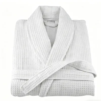 100% Cotton Terry Bathrobe Luxury Hotel Spa Towelling Bath Robe Unisex Soft Plush Shawl Collar for Men Women Bulk Wholesale