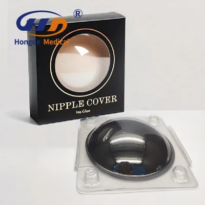 Quality Disposable No Glue Ultra-thin Invisible Cover Silicone Nipple Covers for Women