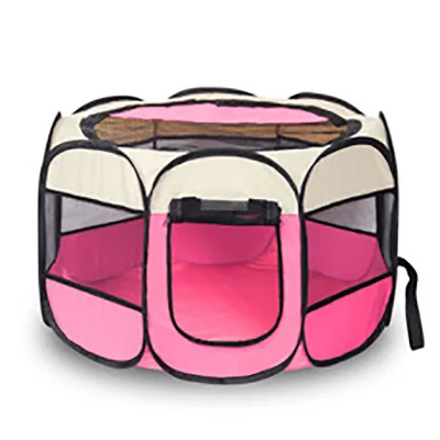 Folding and Portable Play House Small Animals Soft-soled Pet Playpen Indoor and Outdoor