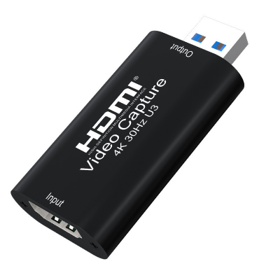 Video Capture Card Supports Input Resolutions up to 4K@60Hz and Outputs at 1080P@30Hz High-Quality Video Streaming or Recording
