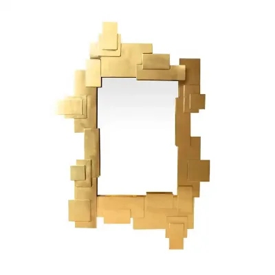 Best Seller High Quality Art Decor Mirror Wholesale Modern Luxury Home Decor Wall Mirror Source Factory Direct Sale Flower Shape