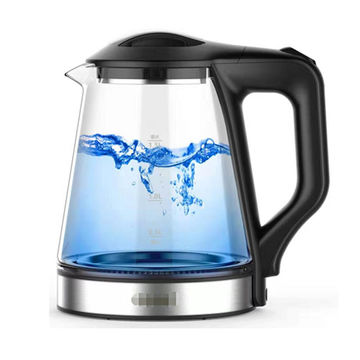 Home appliance cordless electric glass tea kettle