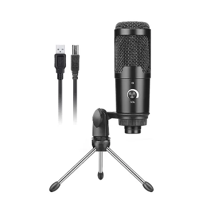 Usb Condenser Microphone With Led Lights Usb Condense Microphone