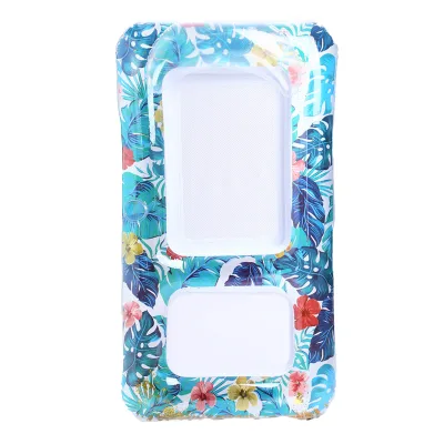 2026 Hot Selling New Design PVC Inflatable Tropical Pool Bed Floating for Outdoor Commercial Use