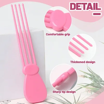 Scalp Scratching Comb Head Therapy Meridian Unblocker Massage Acupoint Scraping Massager Model AMS042