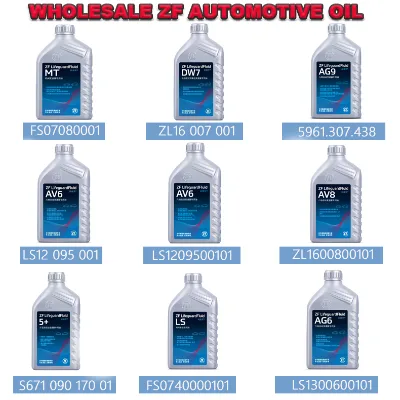 Transmission Oils for ZF for Volkswagen, Audi, Buick, Cadillac, BMW, Mercedes Benz Etc Genuine