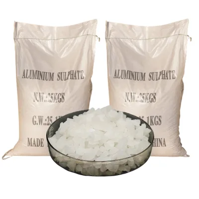 Less Impurities 99% Purity Water Treatment Chemicals 21% Flake Aluminum Sulphate pH 3.0-3.5 for Removing Floating Low Iron HC