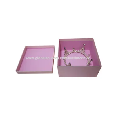 Paper jewelry box,display box, halloween color box velvet jewelry box