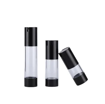 Push-type Travel Portable Makeup Sub-bottle 15ml 30ml 50ml Frosted U-shaped Airless Bottle