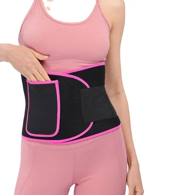 Neoprene Silvers Sauna Sweat Bands Slim Tummy Trainer Slimming Waist Trimmers Belt for Women Man