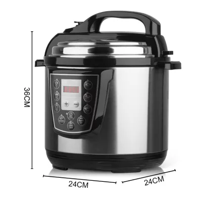 4liter 12L Multi-functional Kitchen 6L Large-capacity Intelligent for Stewing Soup and Cooking Porridge Electric Pressure Cooker
