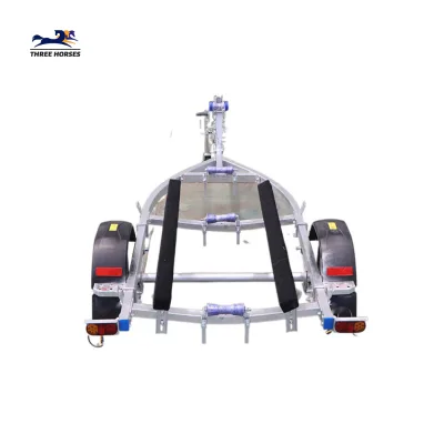 Tri Axle Trailer Boat Aluminium Boat Trailer Frame Boat Trailer