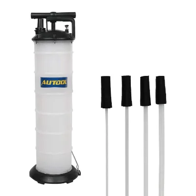 High Quality AUTOOL 7L Bottle Manual Hand Pump Polypropylene Auto Fluid Engine Oil Extractor