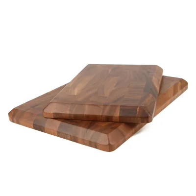 Wood Cutting Boards for Kitchen,Acacia Wooden Cutting Boards, Thick Cutting Board Wood Serving Boards for Meat or Vegetables