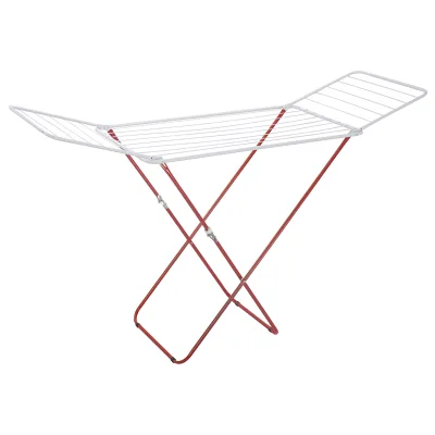 Simple Metal Cloth Dryer Floor Metal Foldable Drying Rack