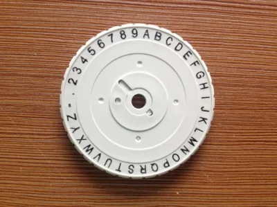 Dymo Rhino Spare REVERSE Embossing Wheel for M1011