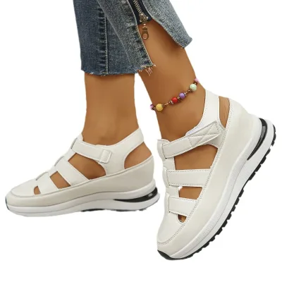 Comfortable Plus Size Women's Sandals for Summer 2025 New Velcro Design From Europe