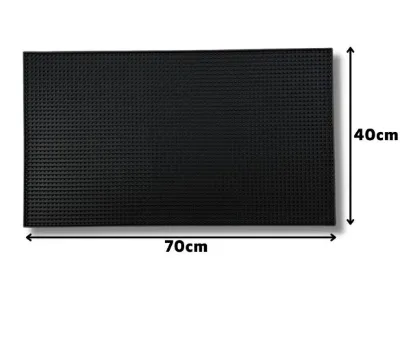 Bar Mat for Espresso Machine Non slip Traps Water Easy to Clean Neat and Water Proof 70*40CM 30*15CM