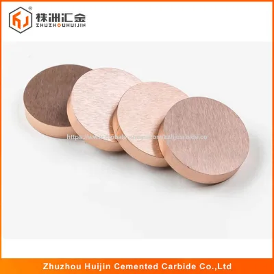 Professional customised W75/Cu25high quality high density polished round tungsten copper plate copper tungsten disc blank