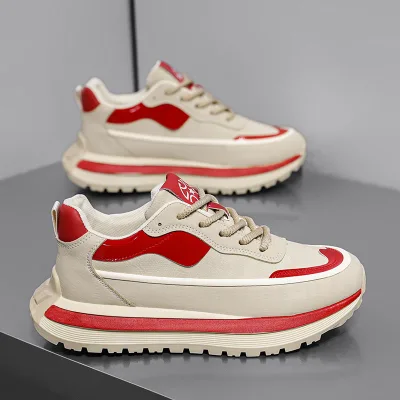Outdoor Shoes Wholesale Casual Sports Breathable Lace-Up Men's Vintage Fashionable Daily Sneakers Size 39-44