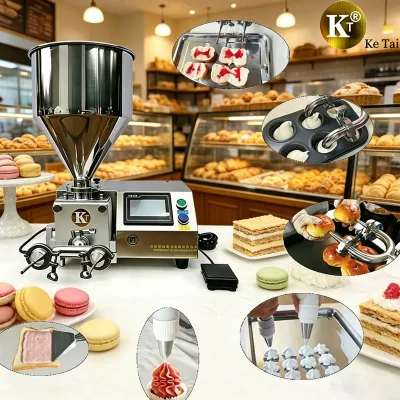 Maquina De Para Hacer Pasteles Machine De Remplissage De Compote Chocolate Cake Filling Machine for Industrial Dessert Machine