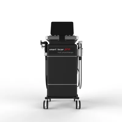 3 in 1 Pneumatic Shockwave Therapy with Ed Ultrasound Tecar Therapy for Sport Injuries