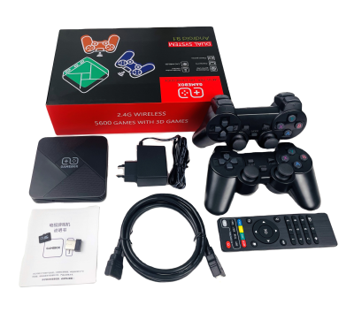 G5 S905L Retro Gambox Double Handle Controllers 2GB Ram 8GB Rom 4K HD WiFi FIFA22 PS1 Video Game Console