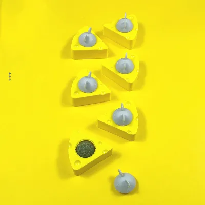 Eco-Friendly Plastic Catnip Ball Toy Teeth Grinding Relief Boredom Solver and Bite Resistant Cat Toy