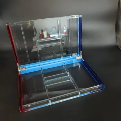 Custom Large Acrylic Storage Lucky Draw Bargaining Chip Display Box