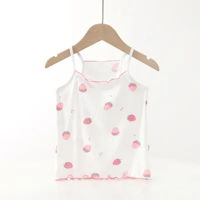 Soft Cotton Children Summer Sleeveless Vest for Teen