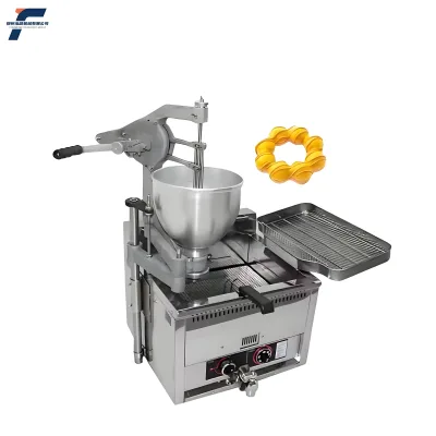New Commercial & Household Electric Doughnut Maker with High-Accuracy Temperature Control Milk & Flour Raw Material Mini Design