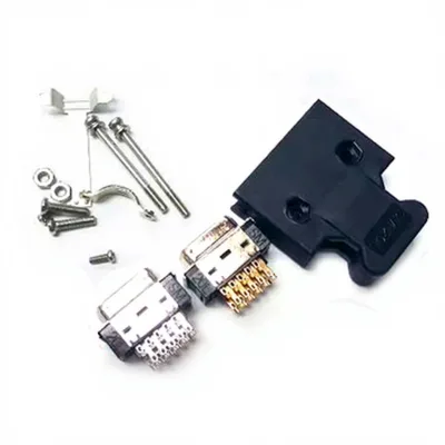 Hentet New 3M SCSI-14P202636P50PIN MDR Server Soldering Sire Plug Slot Connector